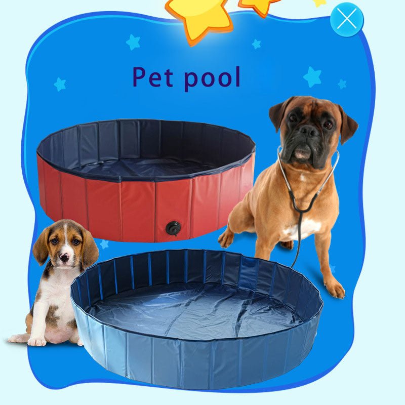 Foldable Portable Pet Pool - PetAccessoryPalace