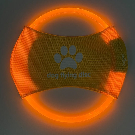 Glowing LED Dog Flying Discs - PetAccessoryPalace