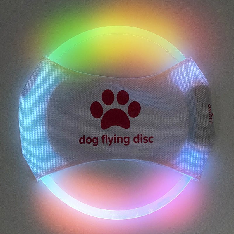 Glowing LED Dog Flying Discs - PetAccessoryPalace