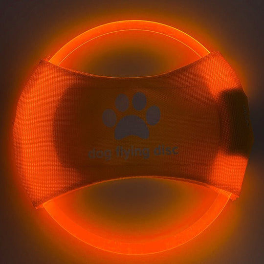 Glowing LED Dog Flying Discs - PetAccessoryPalace