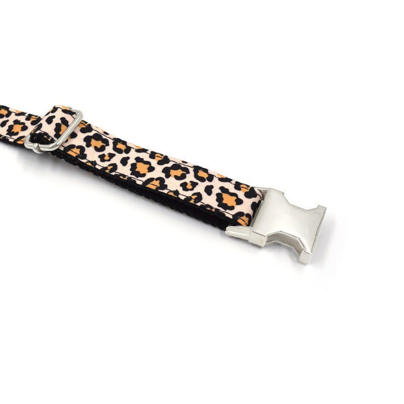 Leopard Print Pet Collar - PetAccessoryPalace