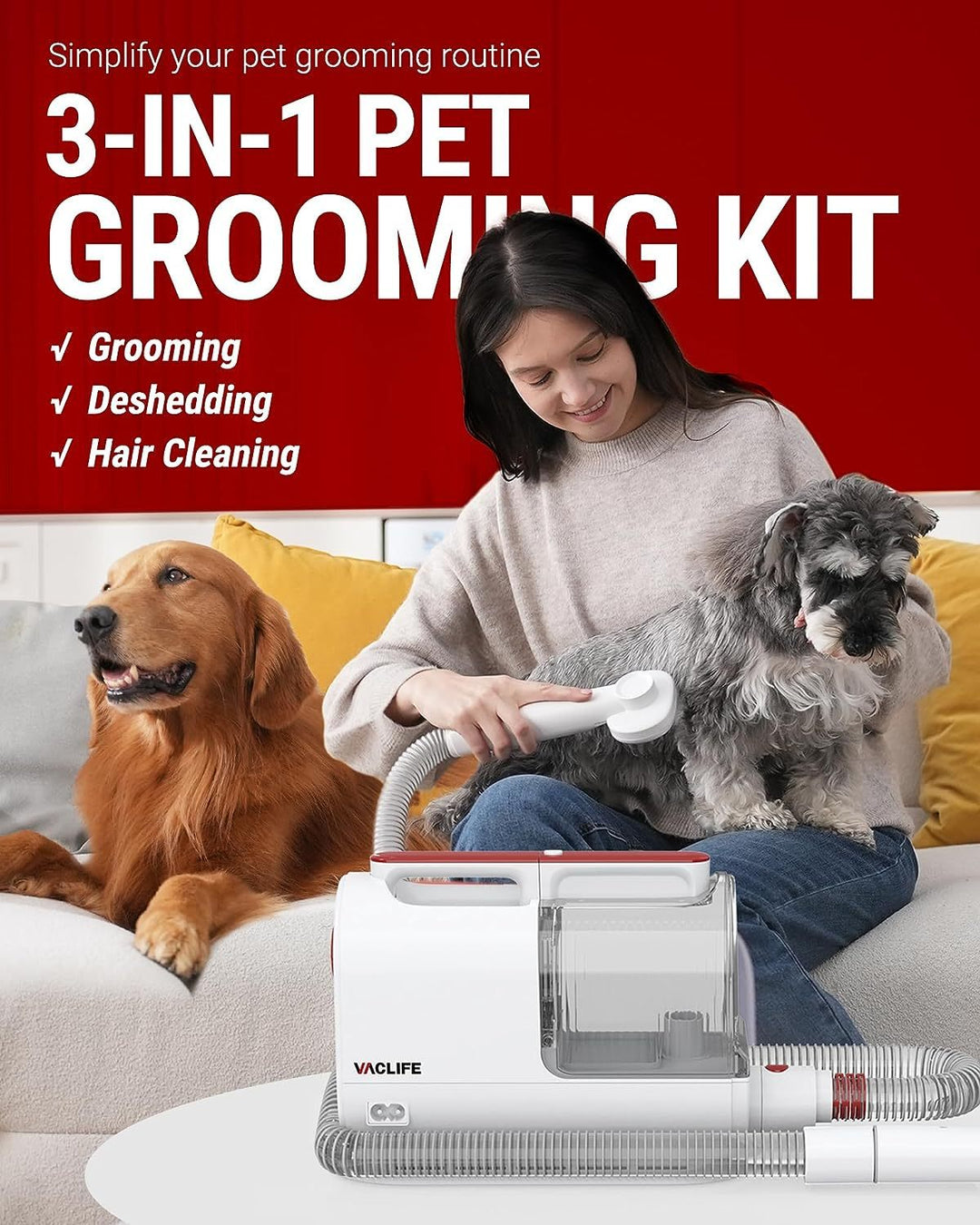 VacLife Pet Hair Vacuum - PetAccessoryPalace